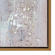 Traverse Hand-Painted Canvas Wall Art in Frame