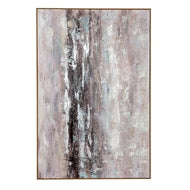Traverse Hand-Painted Canvas Wall Art in Frame