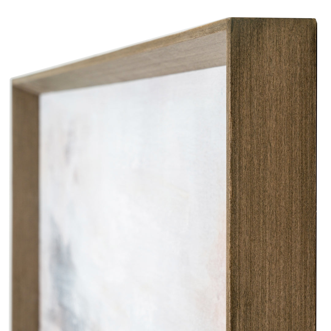 Vista Hand-Painted Canvas Wall Art in Frame