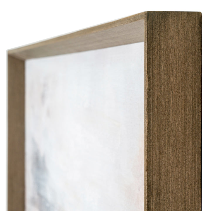 Vista Hand-Painted Canvas Wall Art in Frame
