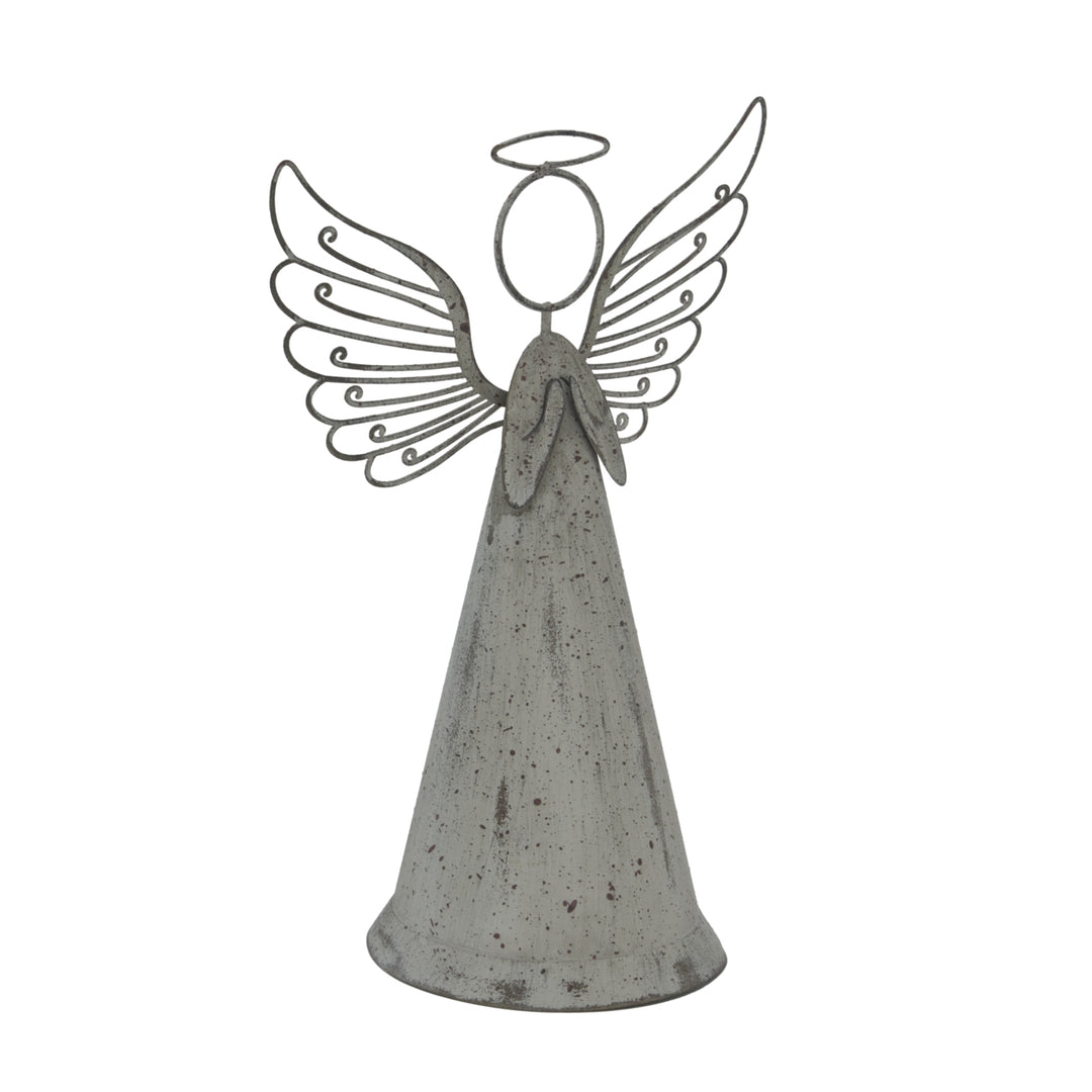 Large-Rustic-Metal-Standing-Angel