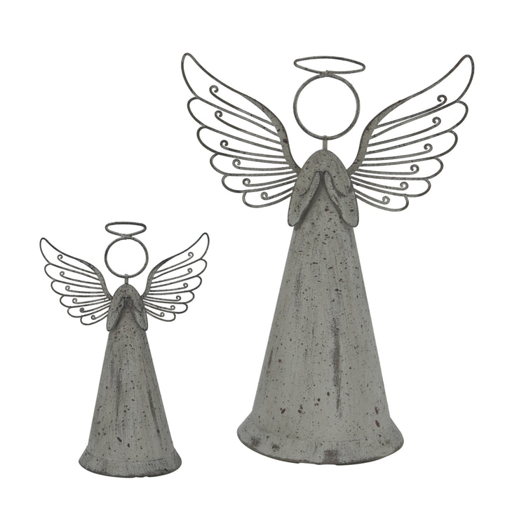 Large-Rustic-Metal-Standing-Angel