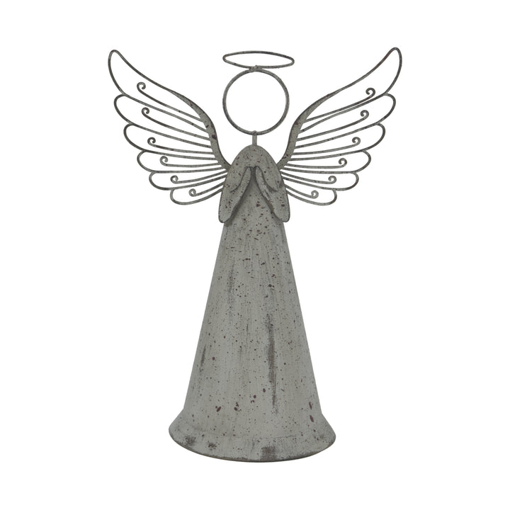 Large-Rustic-Metal-Standing-Angel