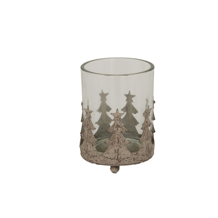 Large-Rustic-Glass-Candle-Holder
