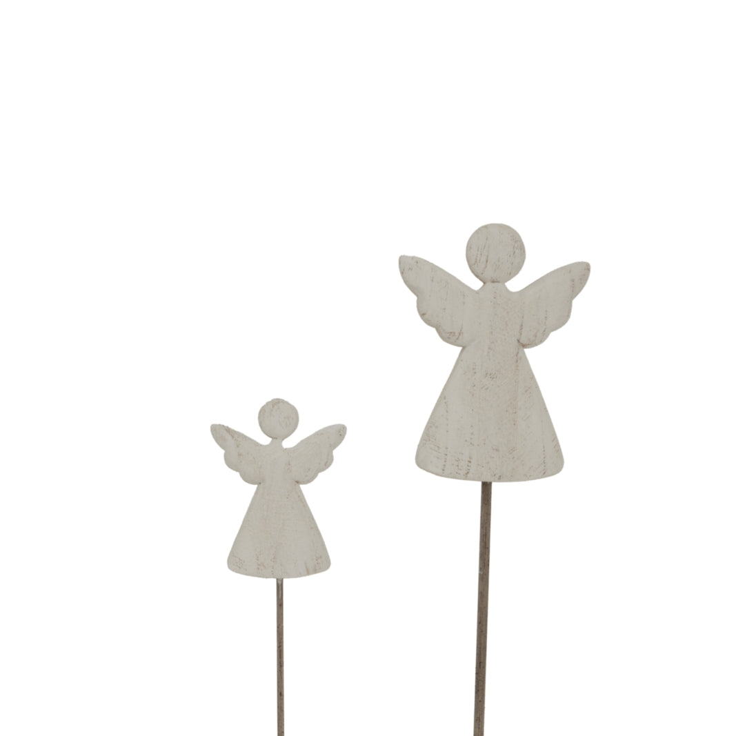 Whitewashed-Rustic-Angel-On-Stand