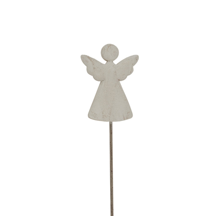 Whitewashed-Rustic-Angel-On-Stand
