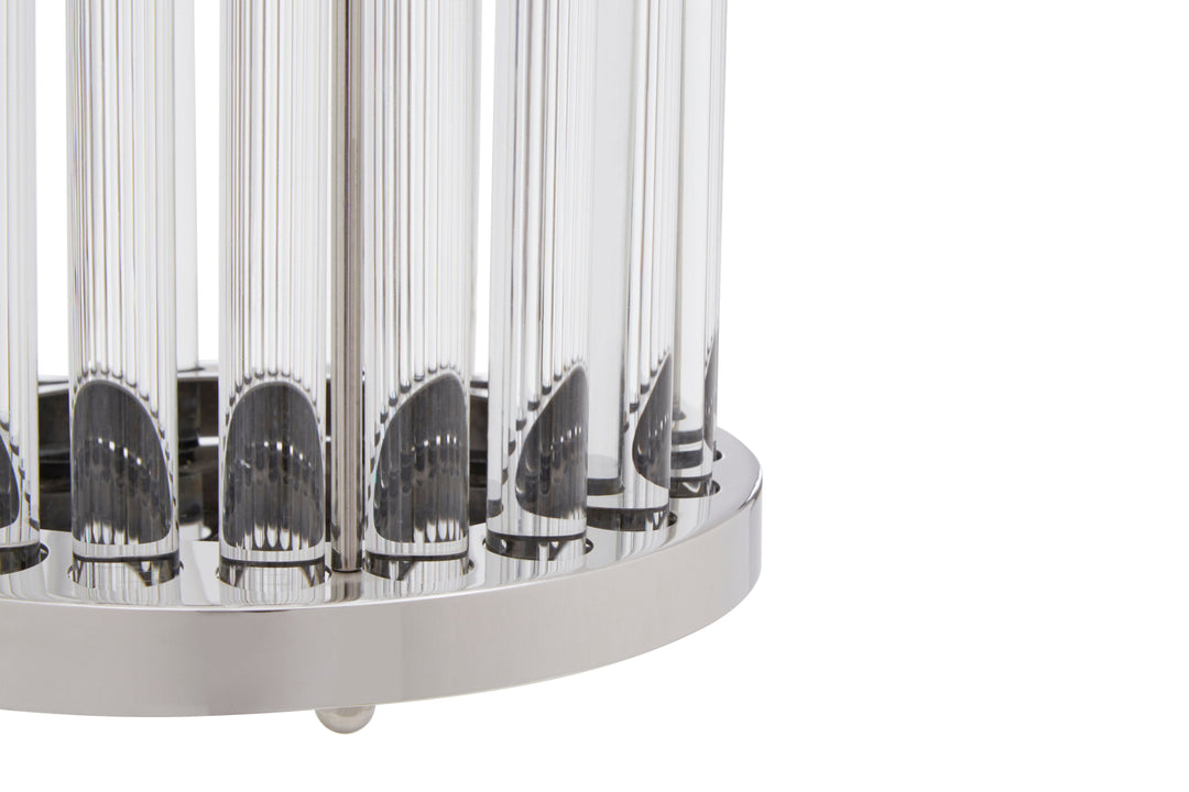 Franklin Candle Holder – Small, in Glass and Stainless Steel