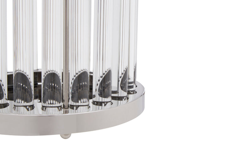 Franklin Candle Holder – Small, in Glass and Stainless Steel