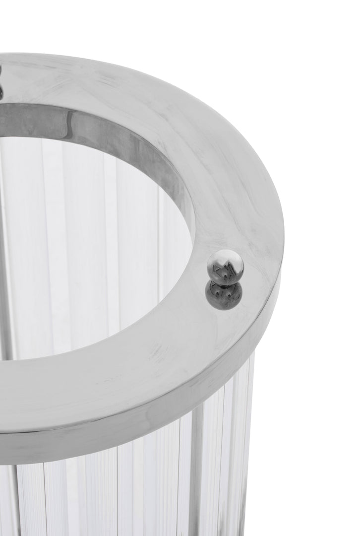 Franklin Candle Holder – Large, in Silver Finish