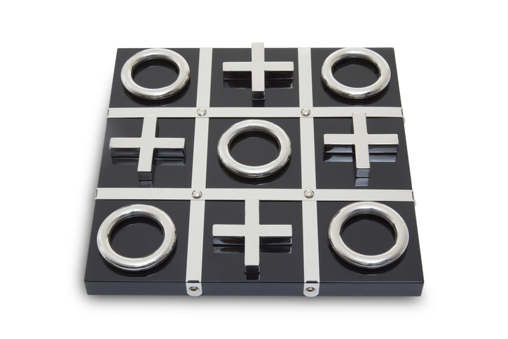 Flos Black & Silver Tic Tac Toe