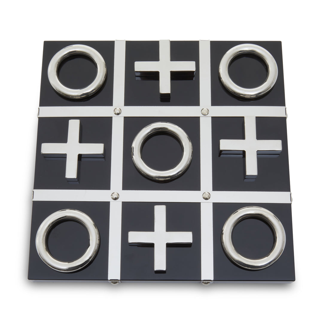 Flos Black & Silver Tic Tac Toe