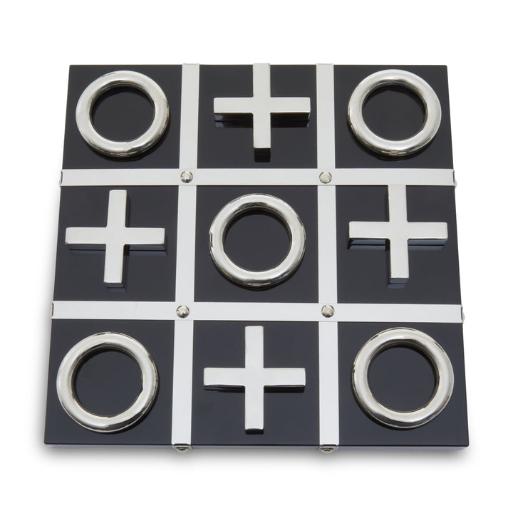 Flos Black & Silver Tic Tac Toe