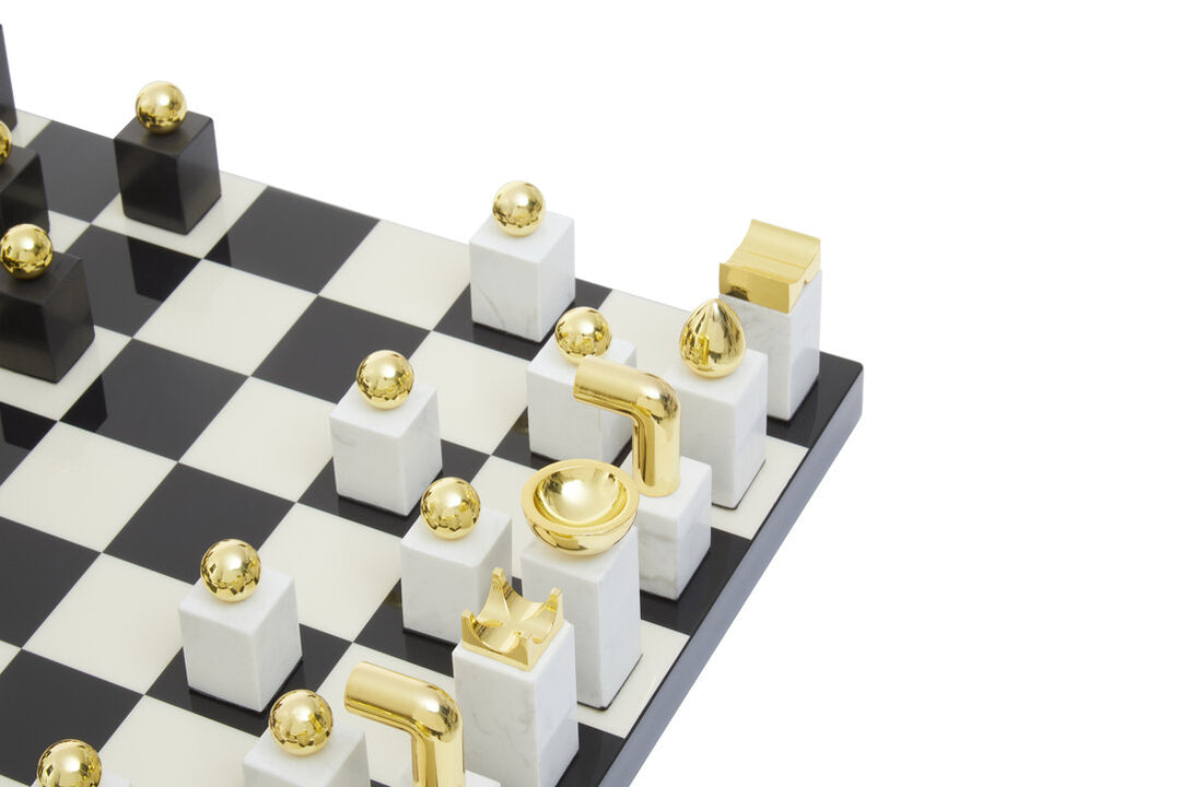 Chess Set – Marble & Wood