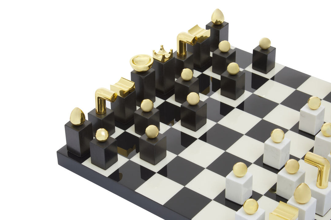 Chess Set – Marble & Wood