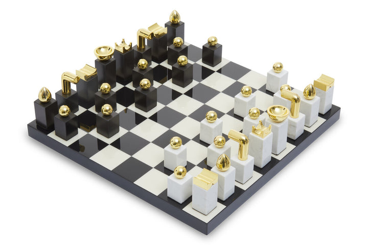 Chess Set – Marble & Wood
