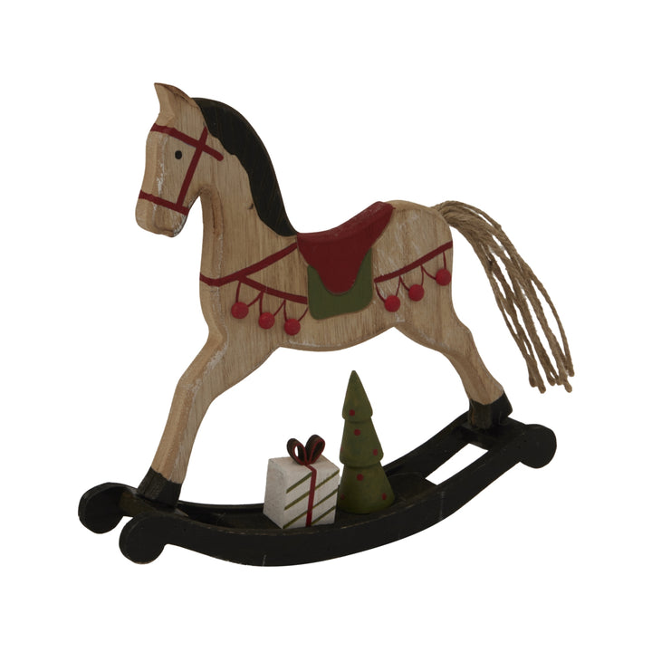 Rustic-Decorated-Rocking-Horse