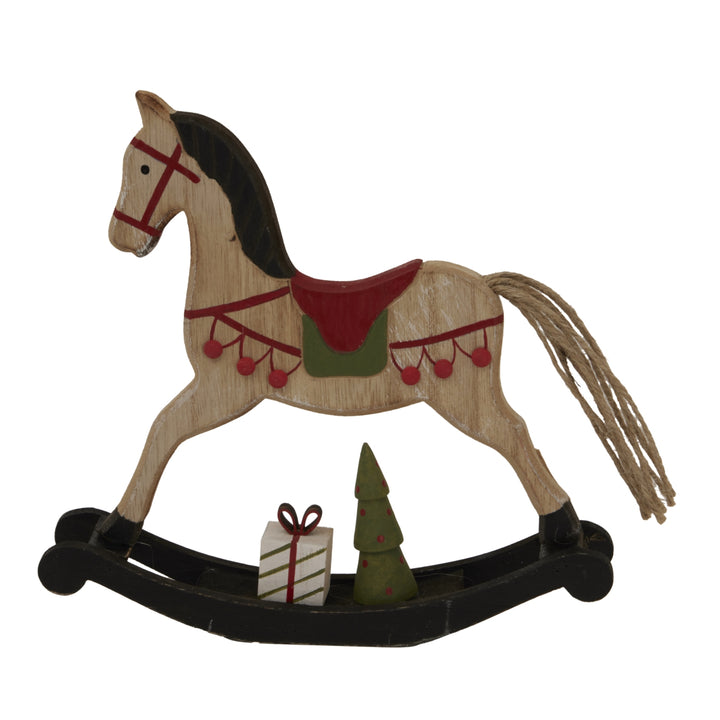 Rustic-Decorated-Rocking-Horse