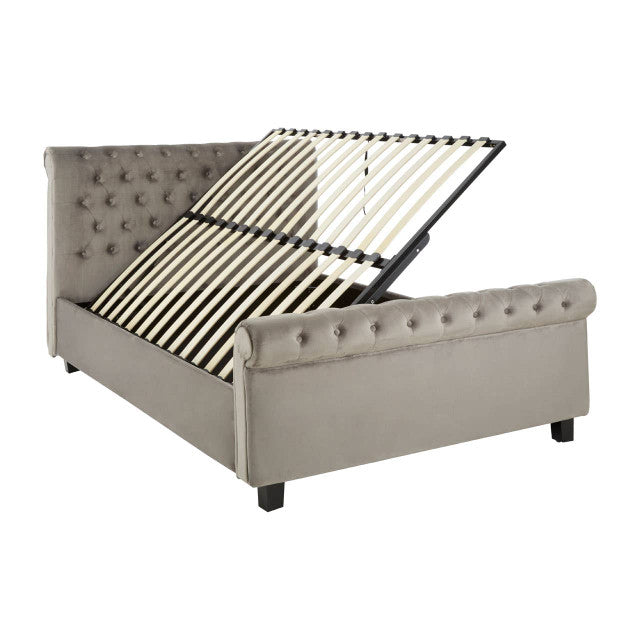 Highgrove Ottoman Bed – Grey (King)
