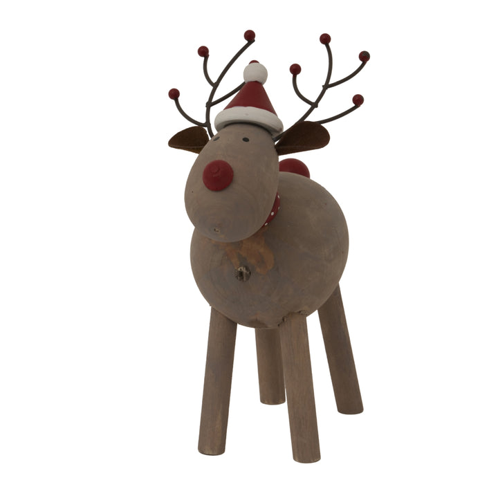 Large-Rustic-Rudolf-With-Hat