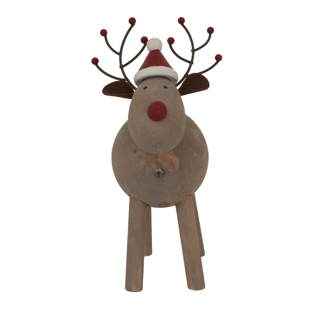 Large-Rustic-Rudolf-With-Hat