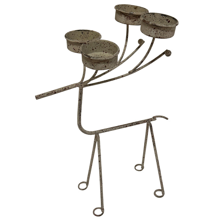 Medium-Rustic-Metal-Reindeer-On-Stand