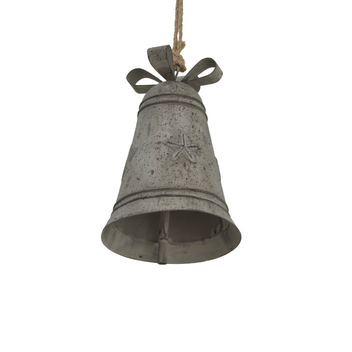 Rustic Metal Bell with Bow