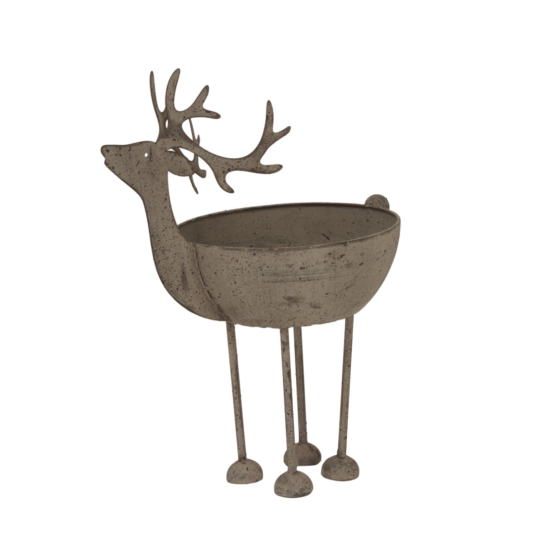 Large-Rustic-Metal-Reindeer-Bowl