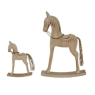 Heritage Wooden Rocking Horse