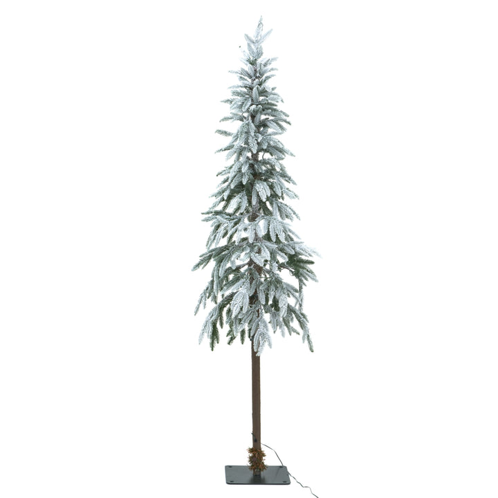 Grand Snowy Woodland Fir Pre-Lit Christmas Tree – 350 LED Lights
