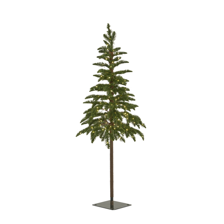 Medium Woodland Fir Pre-Lit Christmas Tree – 200 LED Lights