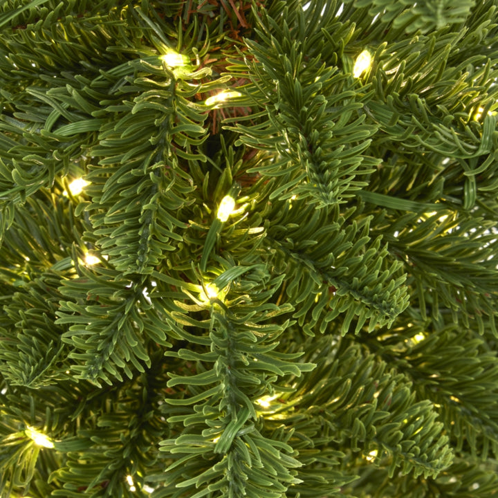 Medium Woodland Fir Pre-Lit Christmas Tree – 200 LED Lights