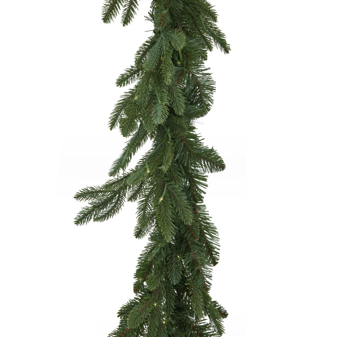 Green-Pre-Lit-Woodland-200-Led-Fir-Christmas-Garland
