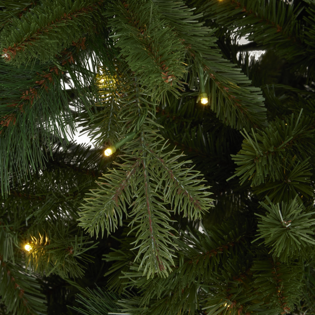 Evergreen Forest Fir Pre-Lit Christmas Tree – 400 LED Lights