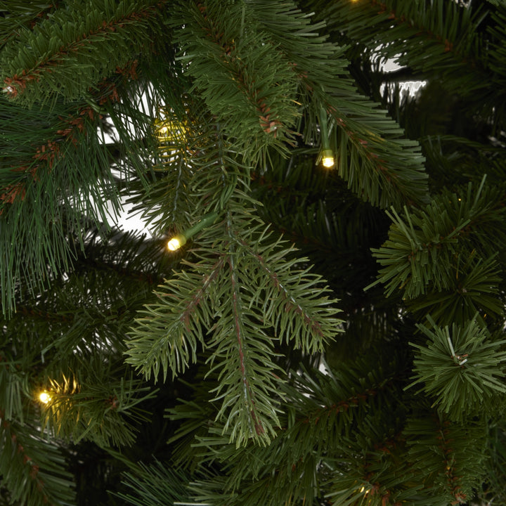 Evergreen Forest Fir Pre-Lit Christmas Tree – 400 LED Lights