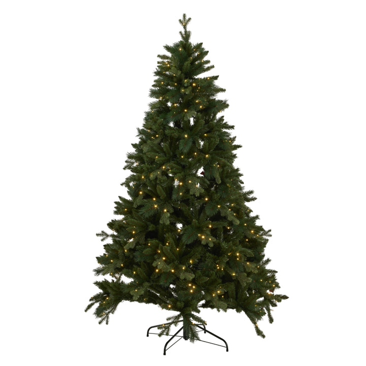 Evergreen Forest Fir Pre-Lit Christmas Tree – 400 LED Lights