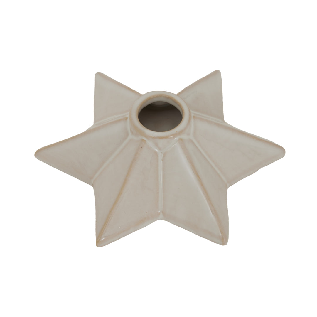 Alora-Ceramic-Angled-Star-Candle-Holder