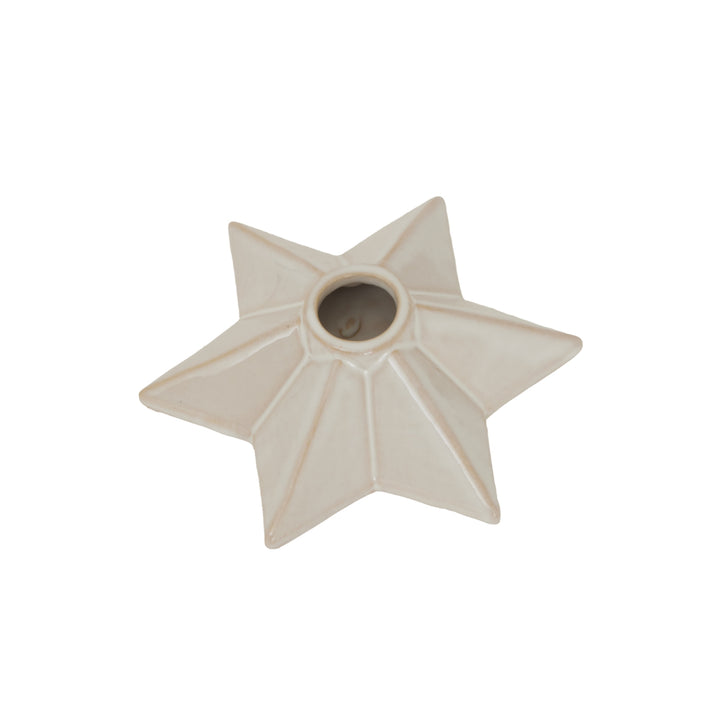 Alora-Ceramic-Angled-Star-Candle-Holder