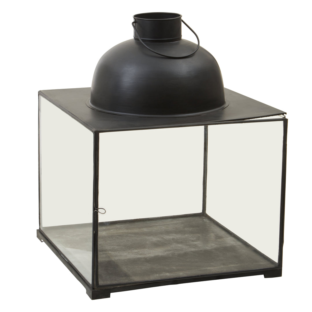 Preston Lantern – Small, in Antique Black Finish