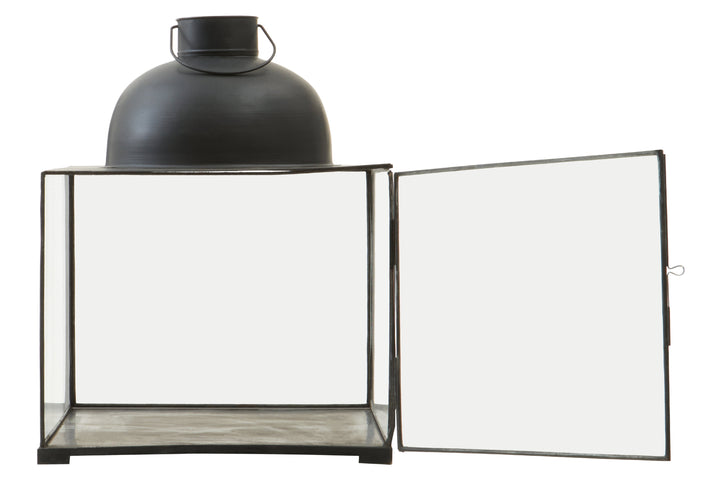 Preston Lantern – Small, in Antique Black Finish