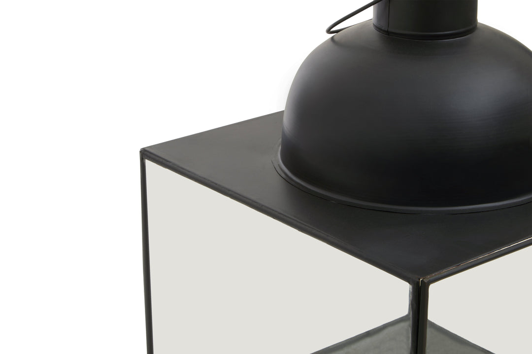 Preston Lantern – Small, in Antique Black Finish