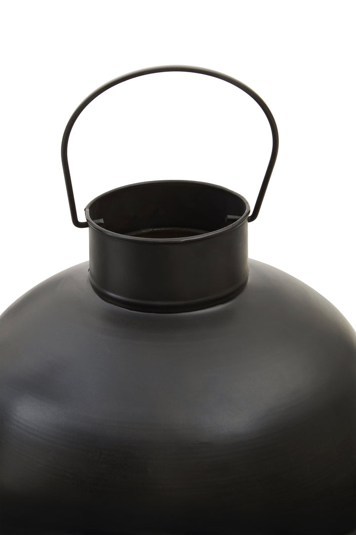 Preston Lantern – Small, in Antique Black Finish