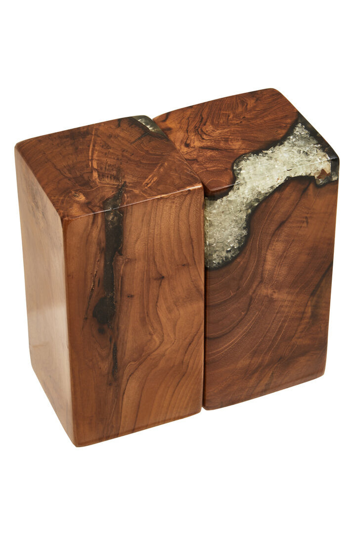 Brookstone Burnt Effect Bookends – Set of 2