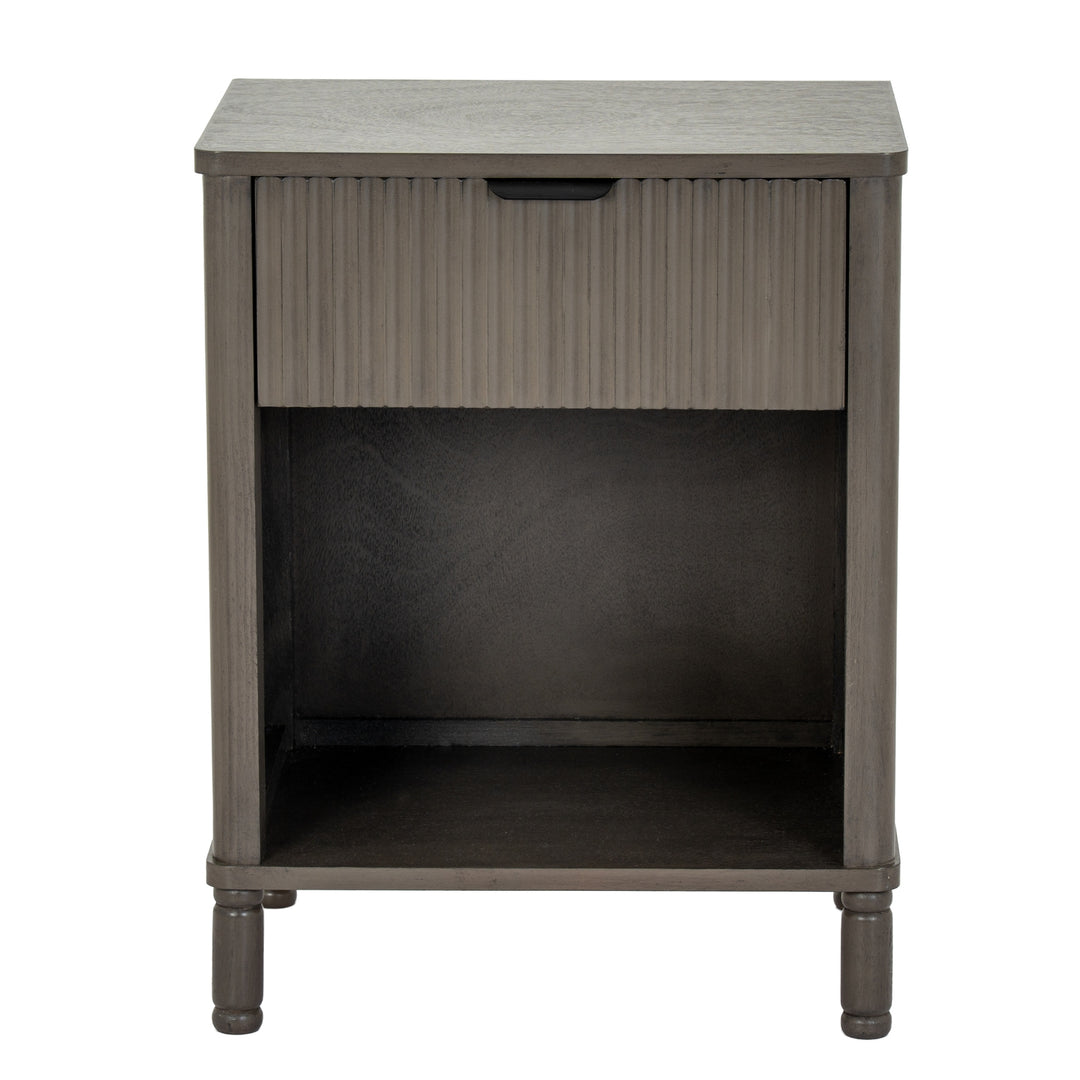 Reed Collection Wooden 1-Drawer Storage Cabinet