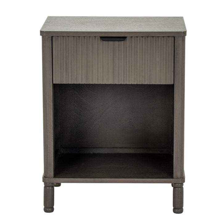 Reed Collection Wooden 1-Drawer Storage Cabinet