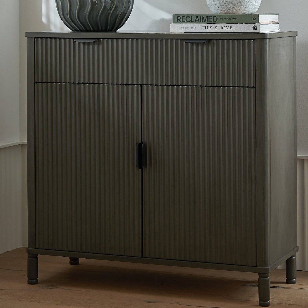 Reed Collection 1-Drawer 2-Door Cabinet – Stylish Storage Solution for Home & Office