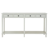 Belmont Collection 4 Drawer Console