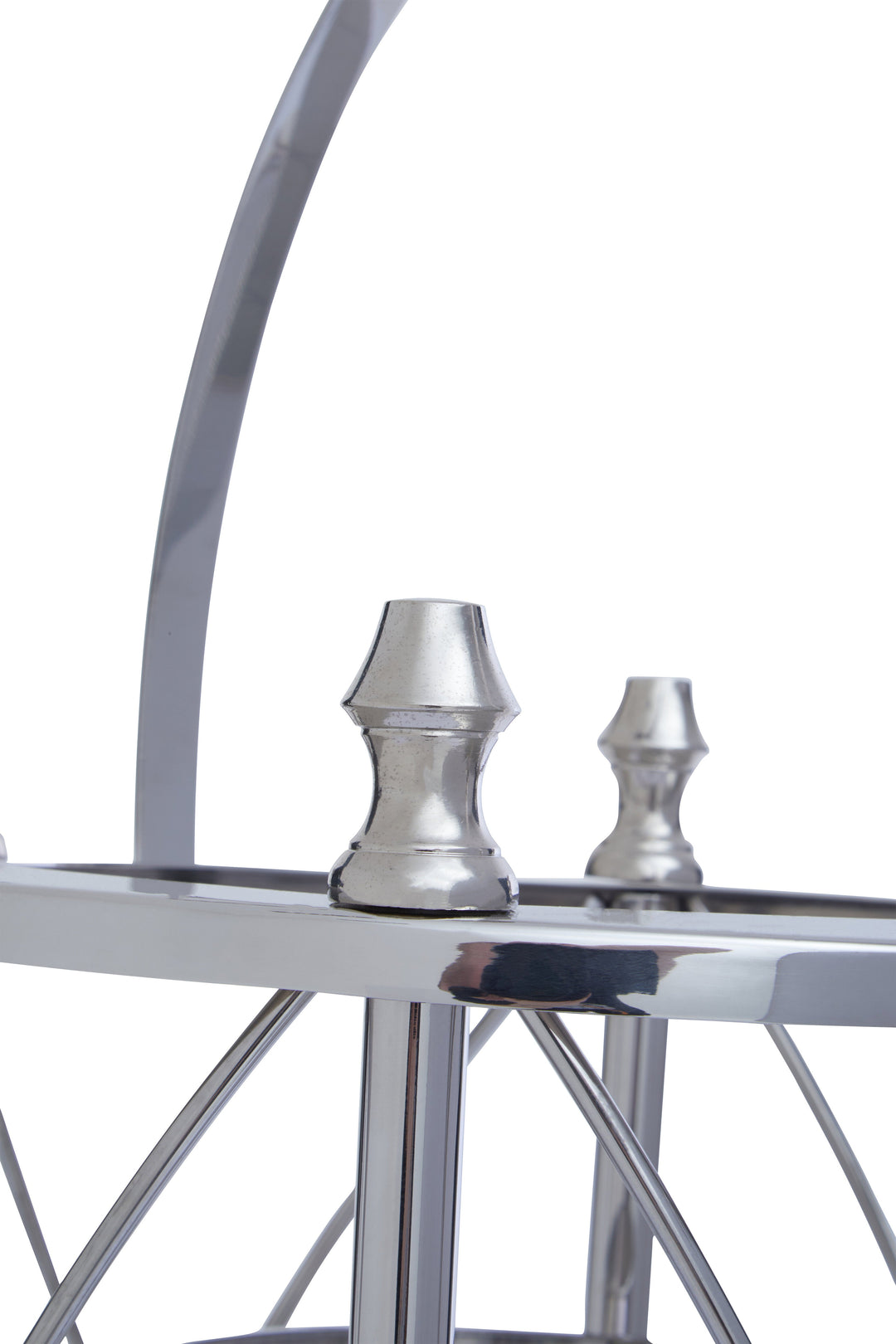 Cruzar Lantern – Small, in Silver Finish