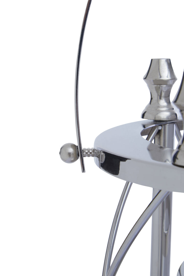 Cruzar Lantern – Small, in Silver Finish