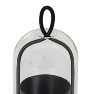 Nysa Large Candle Holder with Glass Cloche