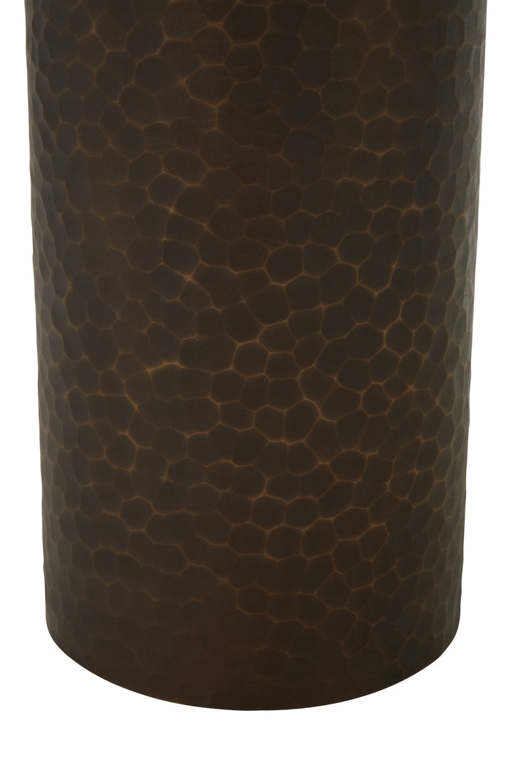 Akola Small Antique Gold Floor Candle Stand